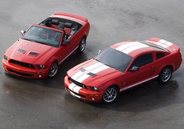 2007 Ford Shelby GT500 coupe and convertible